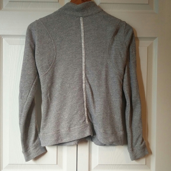 Eric Alexandre Heathered Grey Zip Up - Picture 6 of 9